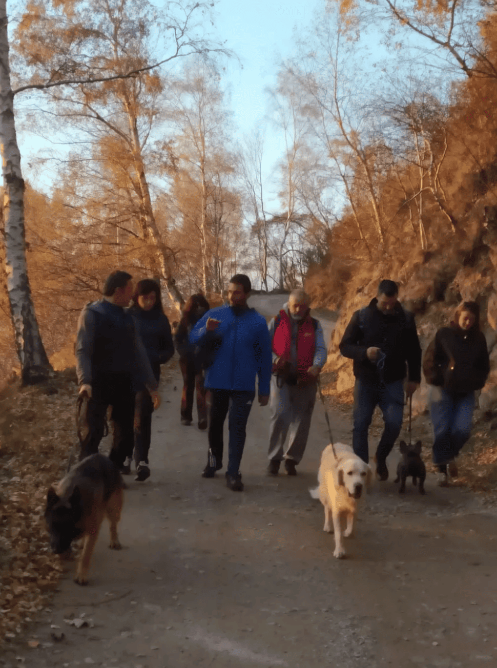 Passeggiata insieme nel territorio